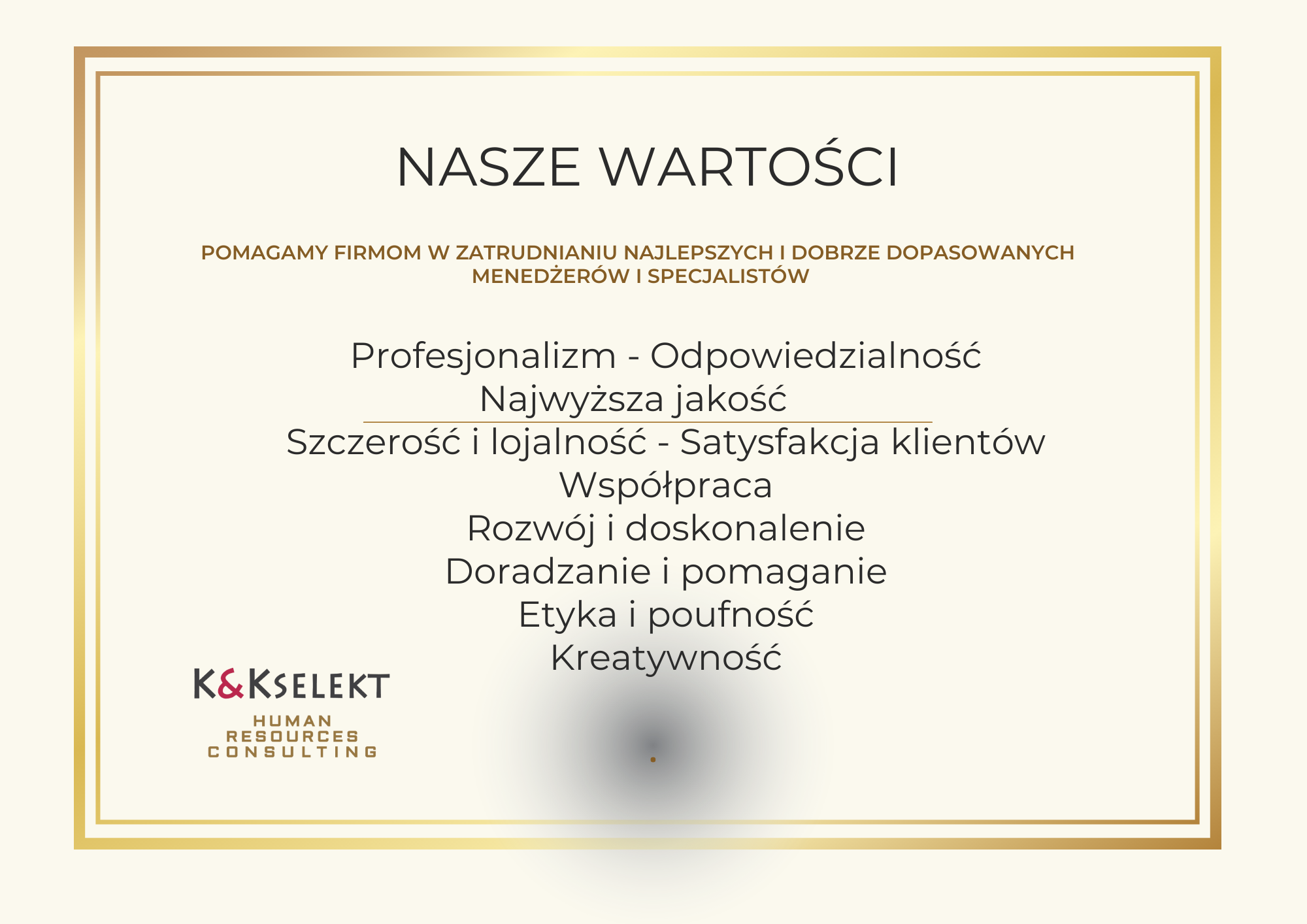 Nasze wartości